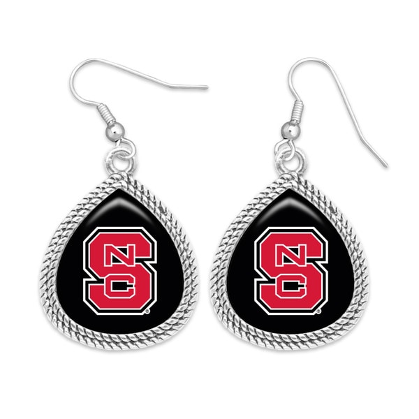 Earring Willow Silver With NC State